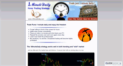 Desktop Screenshot of 1minutedaily.com